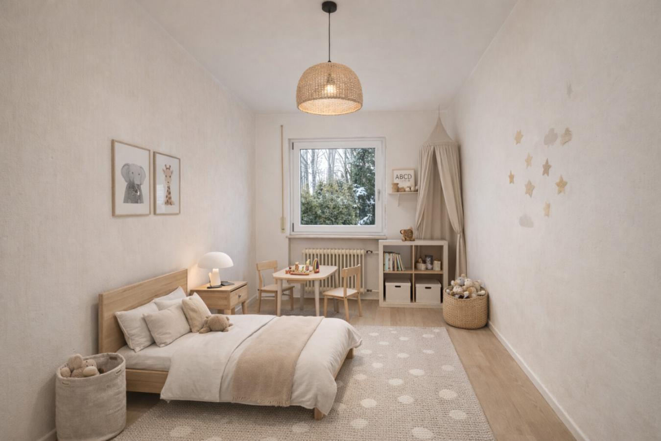 Kinderzimmer Visualisierung