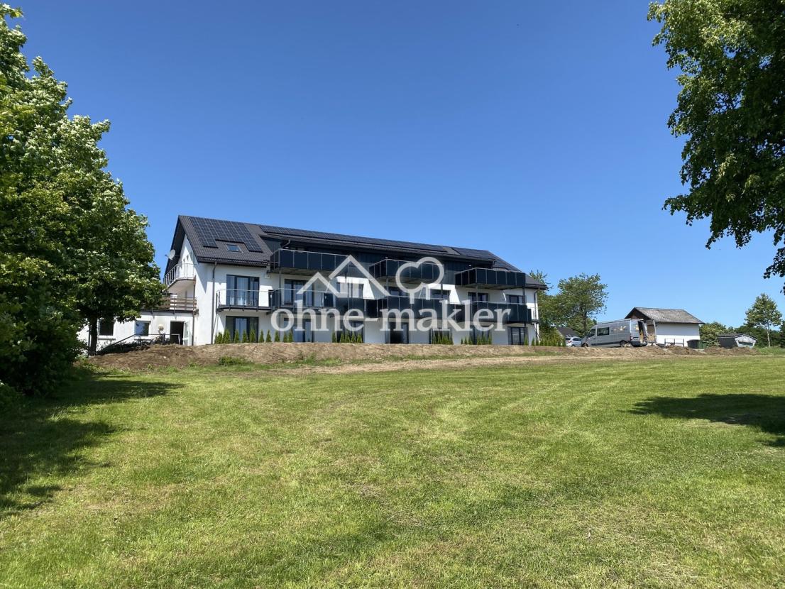 Hausansicht von unten