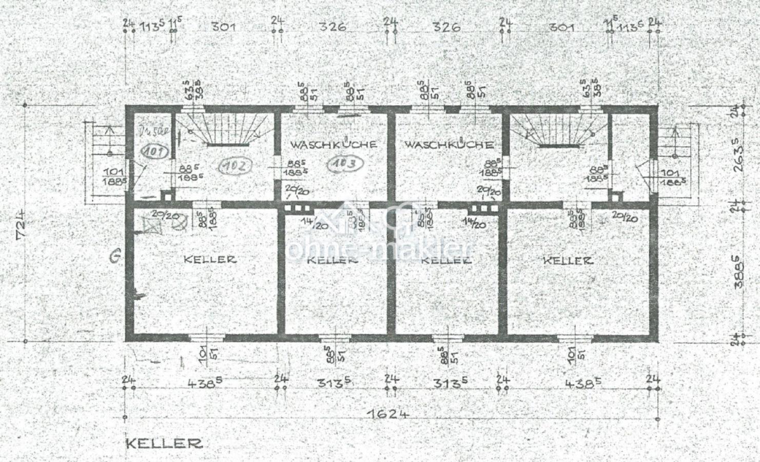Grundriss - Kellergeschoss