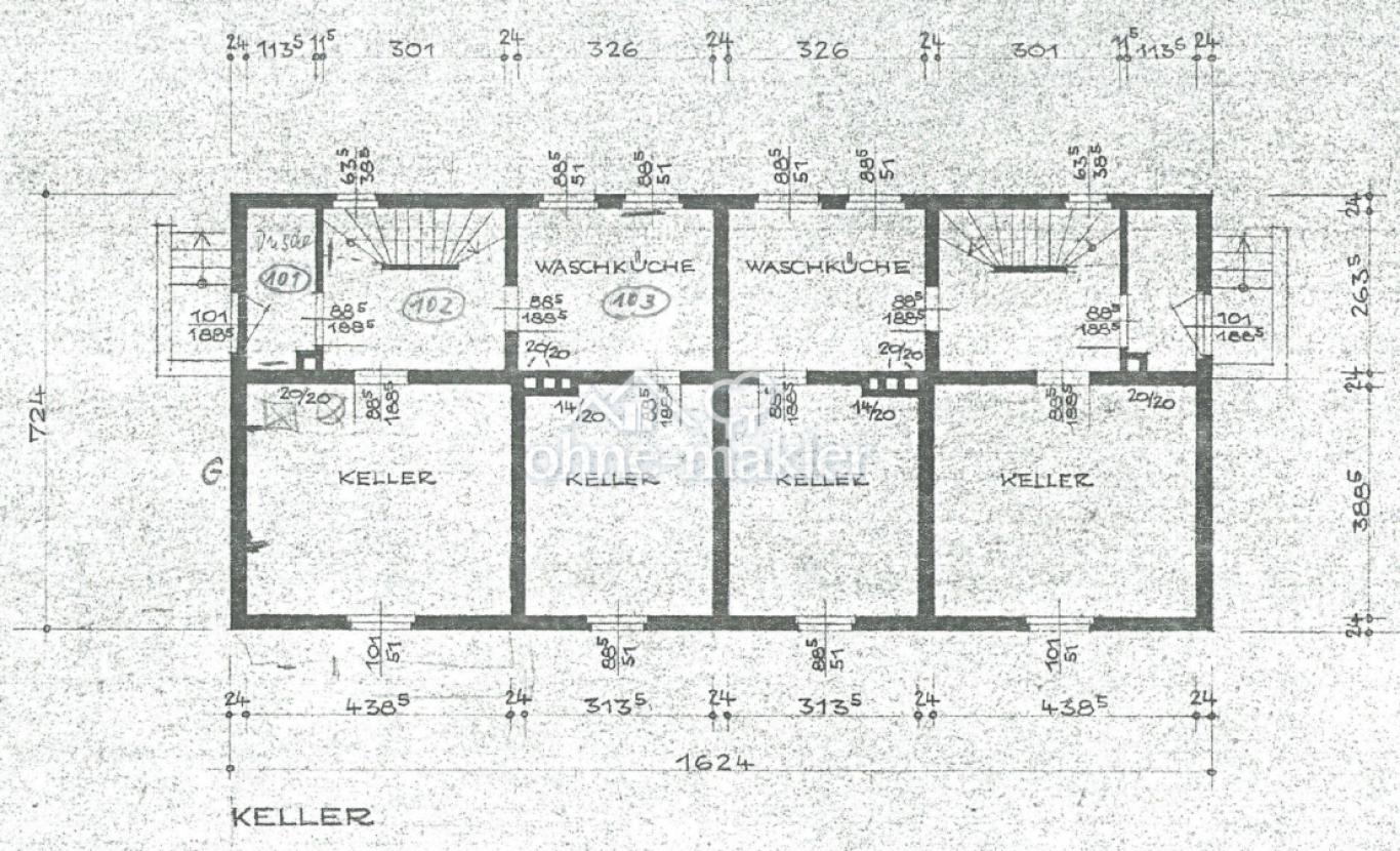 Grundriss - Kellergeschoss