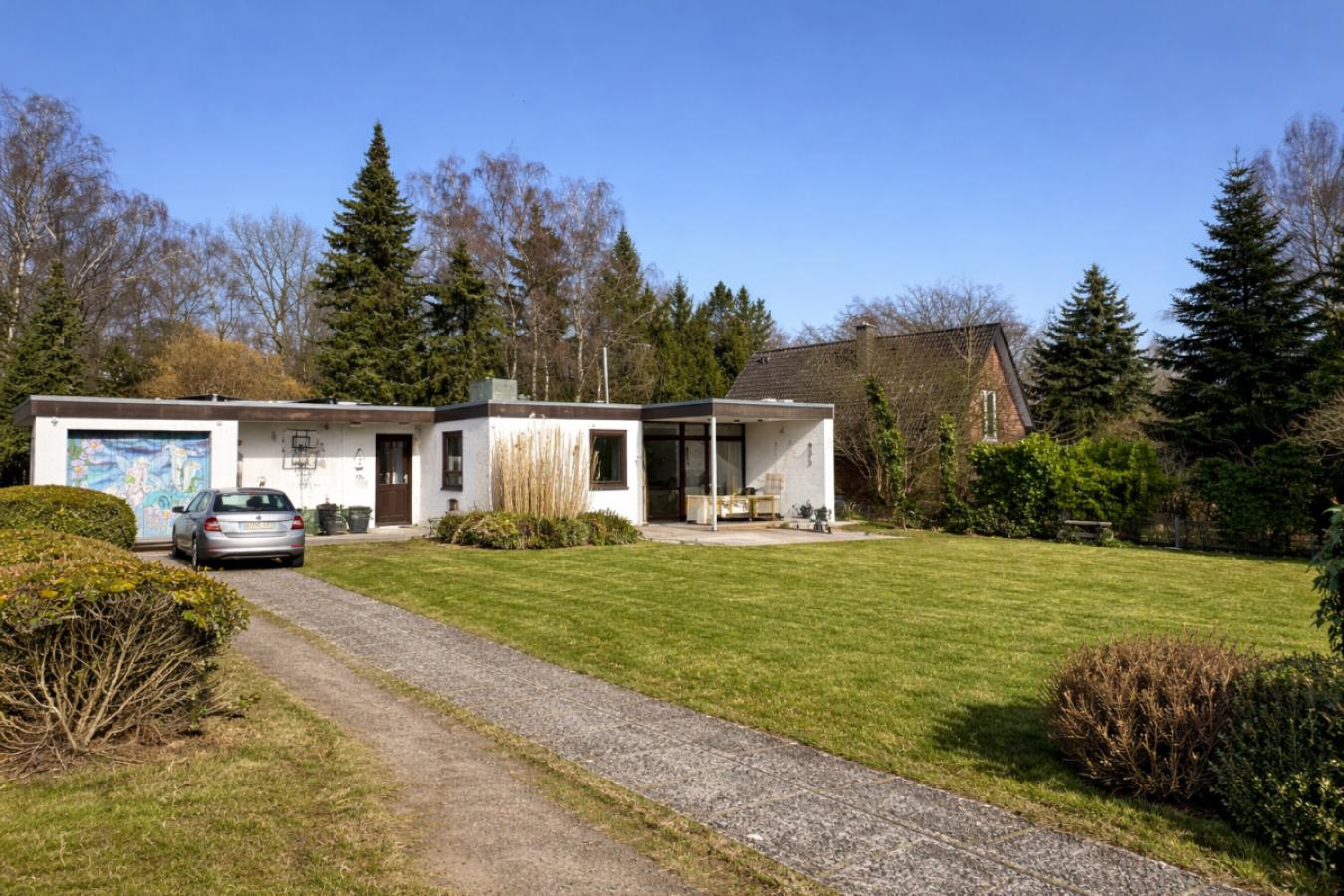 Blick von der Auffahrt