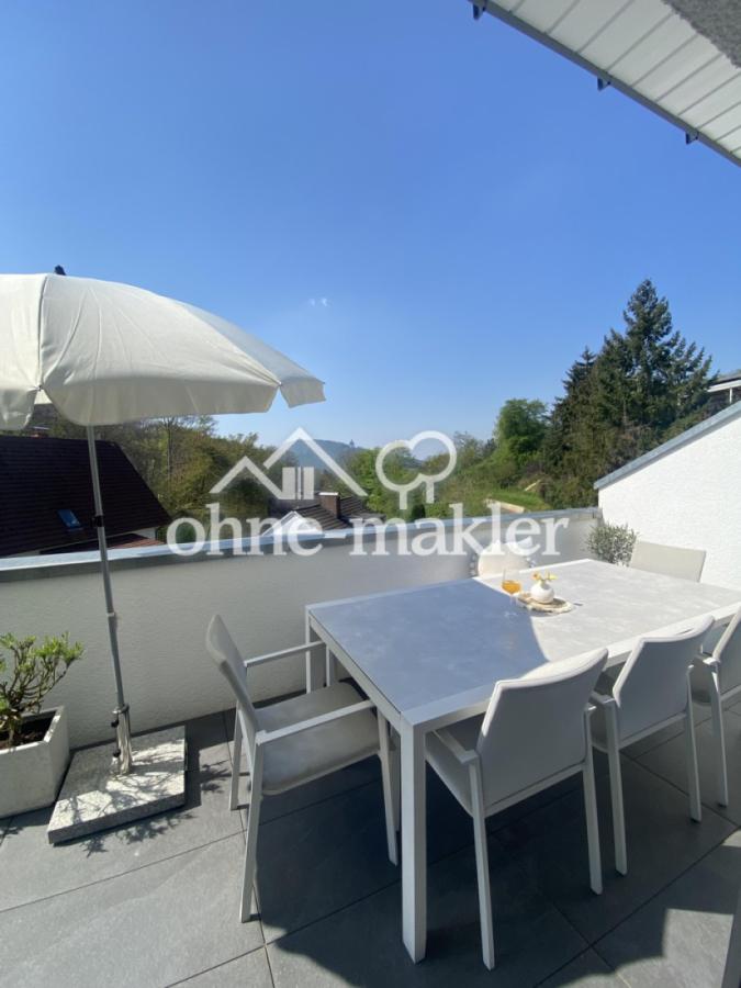 Balkon mit Blick auf Kaiser