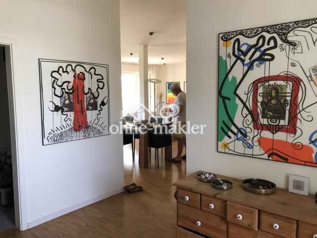 Wohnraum vom Eingang aus