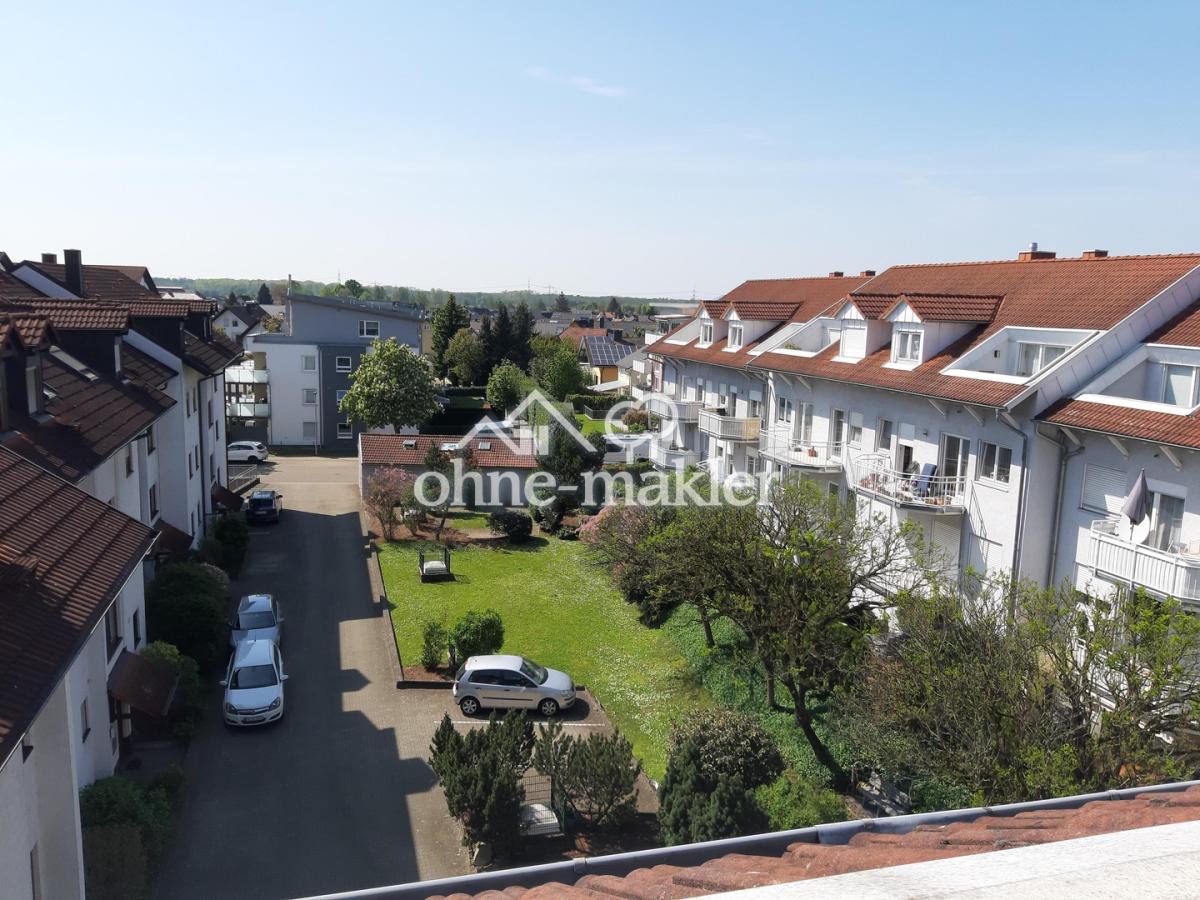 Blick von der Dachterasse