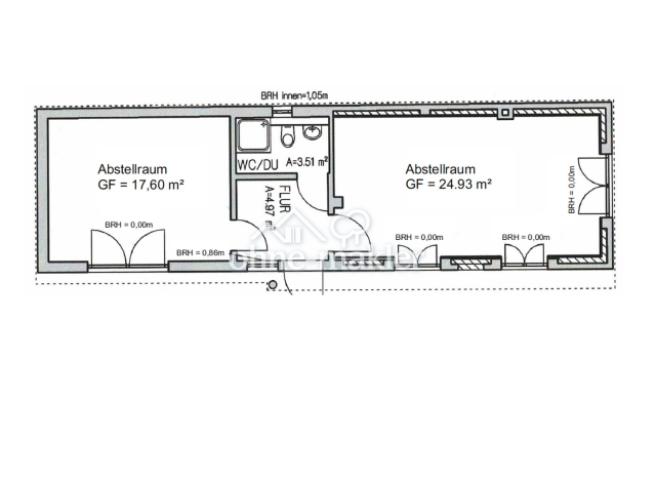 Grundriss Nebengebäude