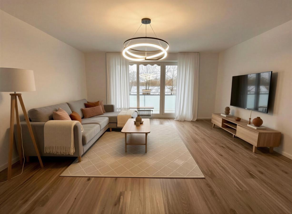 Wohnzimmer - KI Einrichtungsbeispiel