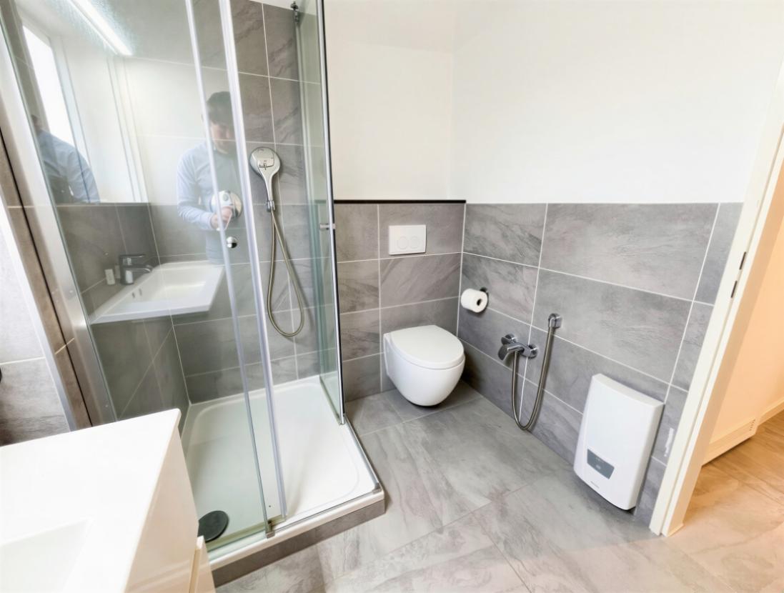 Modernisiertes Badezimmer