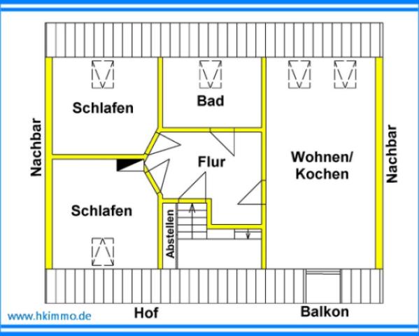3-Raum Wohnung in Köthen
