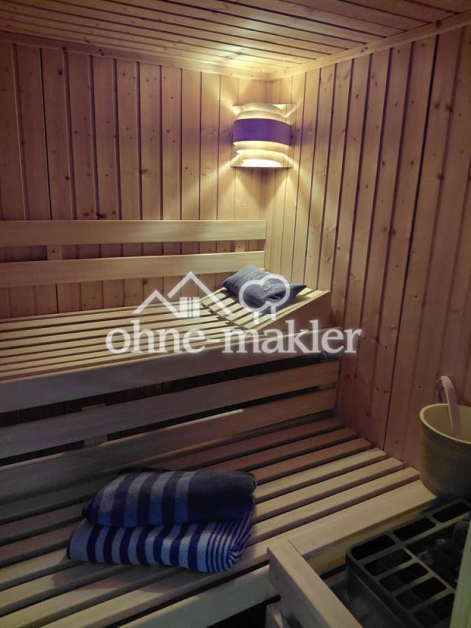 Blick in die Sauna DG