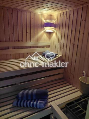 Blick in die Sauna DG