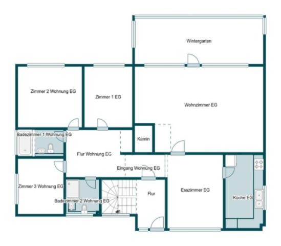 Grundriss Skizze EG