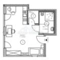 Grundriss Apartment Nr. 1