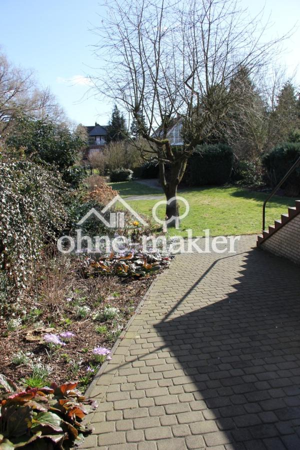 Blick in den Garten links