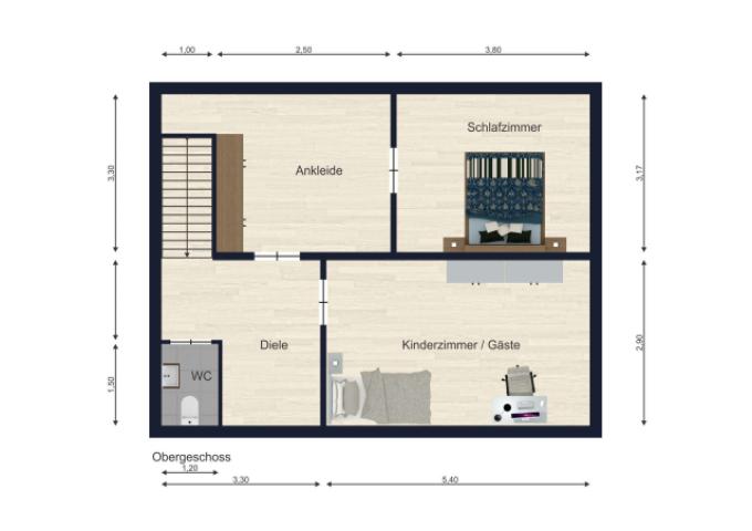 Grundrisse Obergeschoss