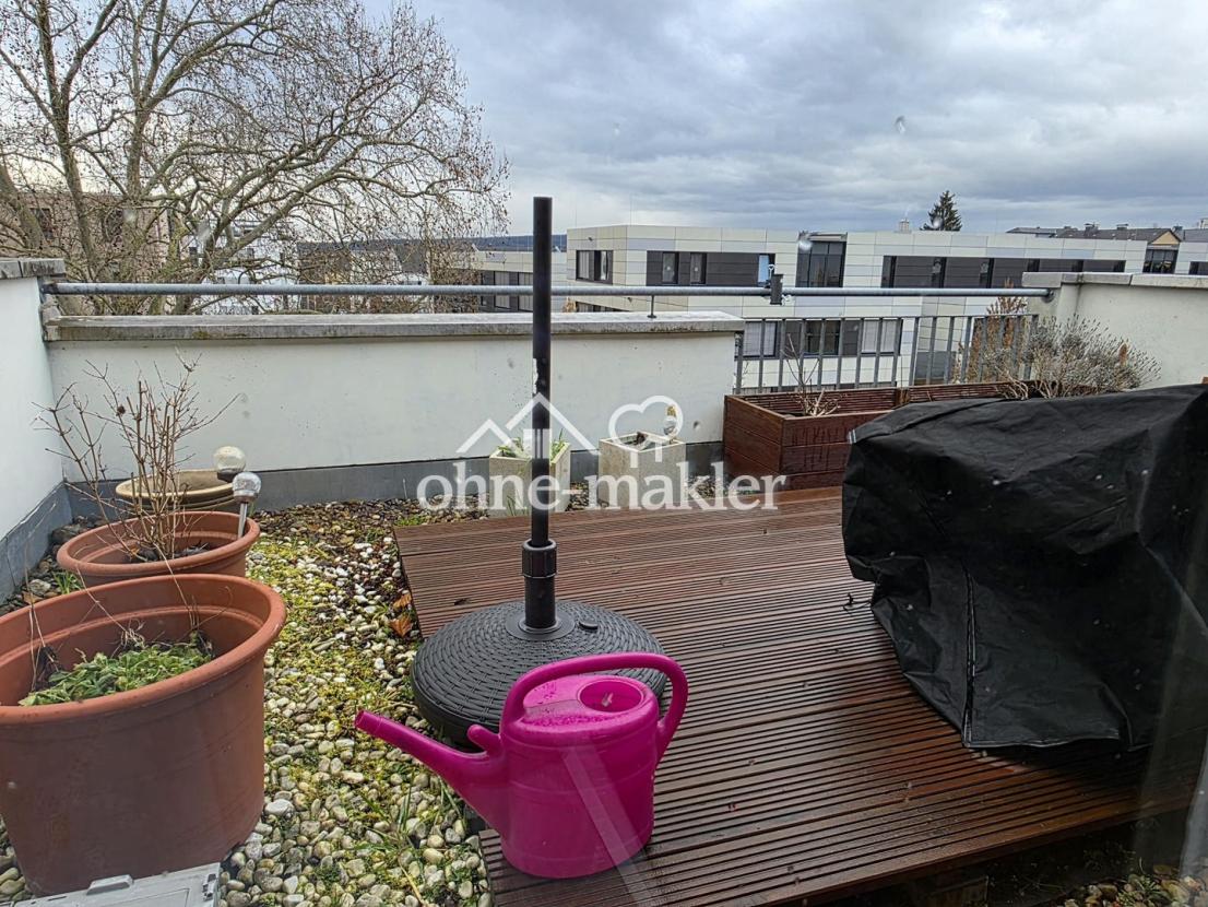 Dachterrasse Vorderseite