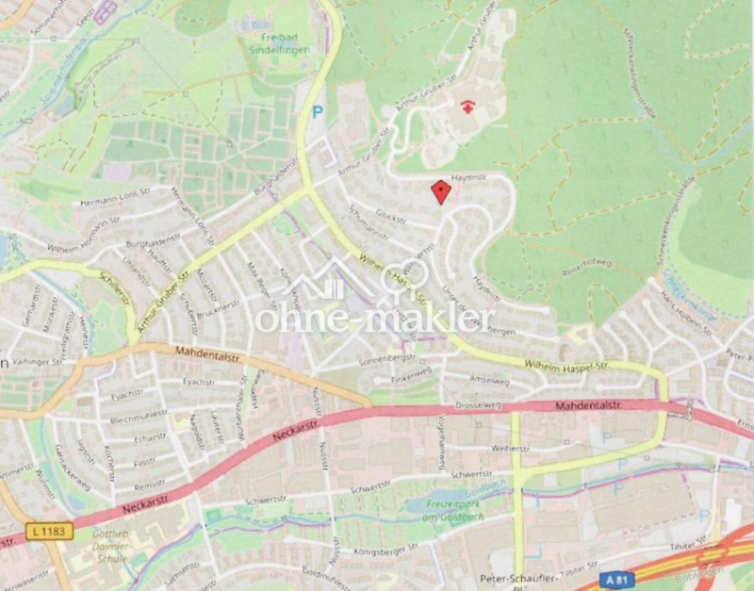 Lage des Grundstücks