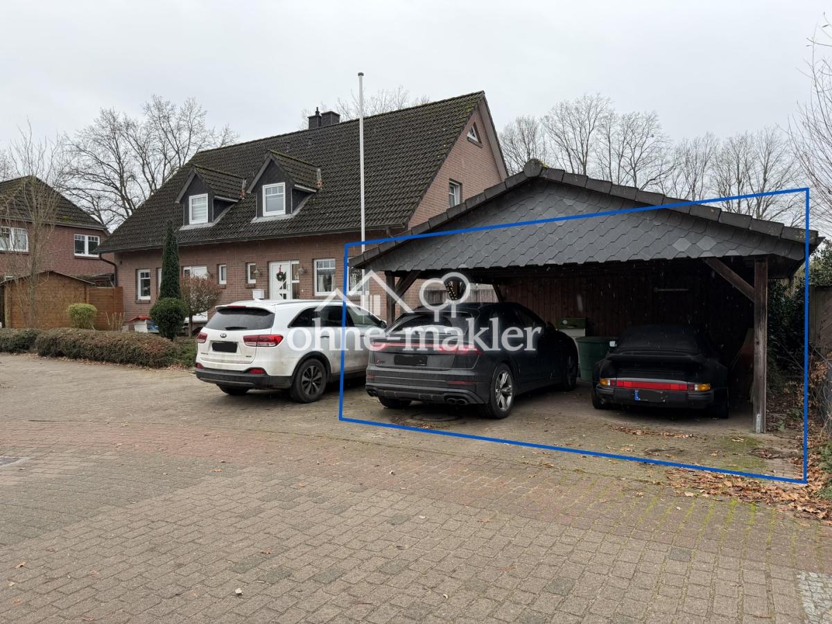 Carport mit 2 Stellplätzen