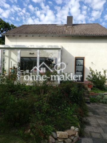 Haus-Südseite mit Wintergaren