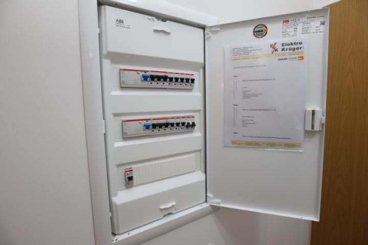 Sicherungskasten mit komplett neuer Gesamtelektrik