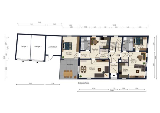 Grundriss Erdgeschoss