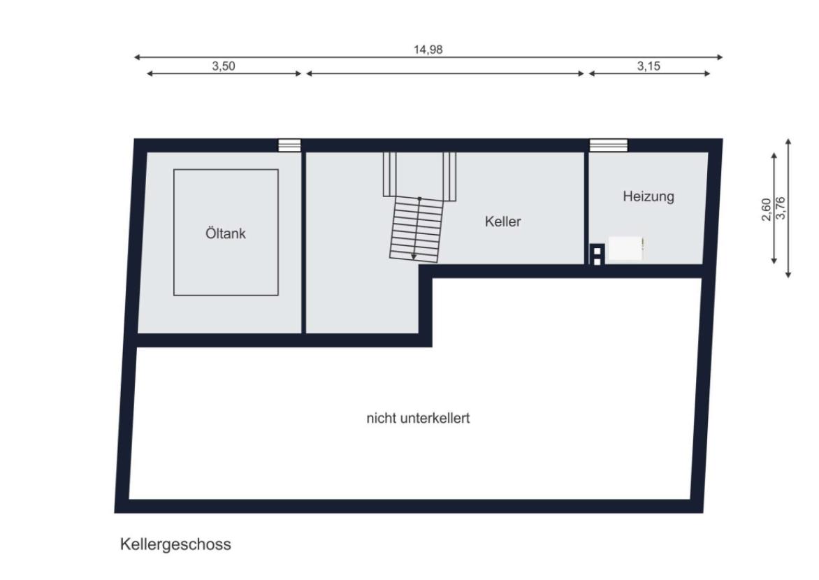 Grundriss Kellergeschoss