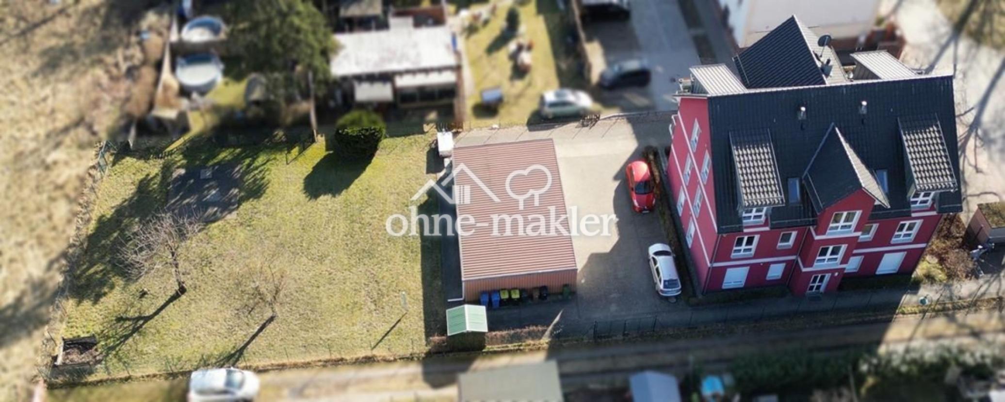 Luftbild  Garagen, Geräteräume