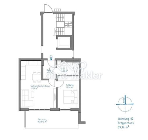 Grundriss - ca. QM-Wohnfläche