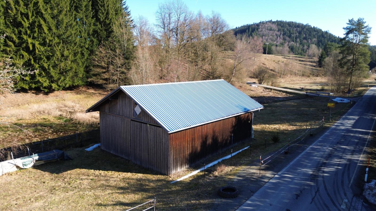 Außenansicht Scheune