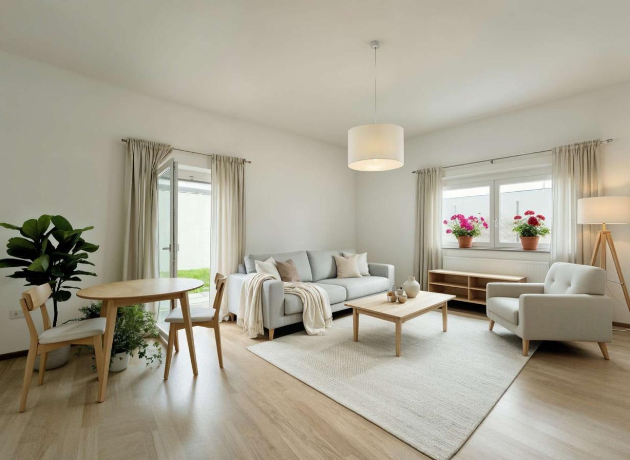 Wohnzimmer - (KI generiert)