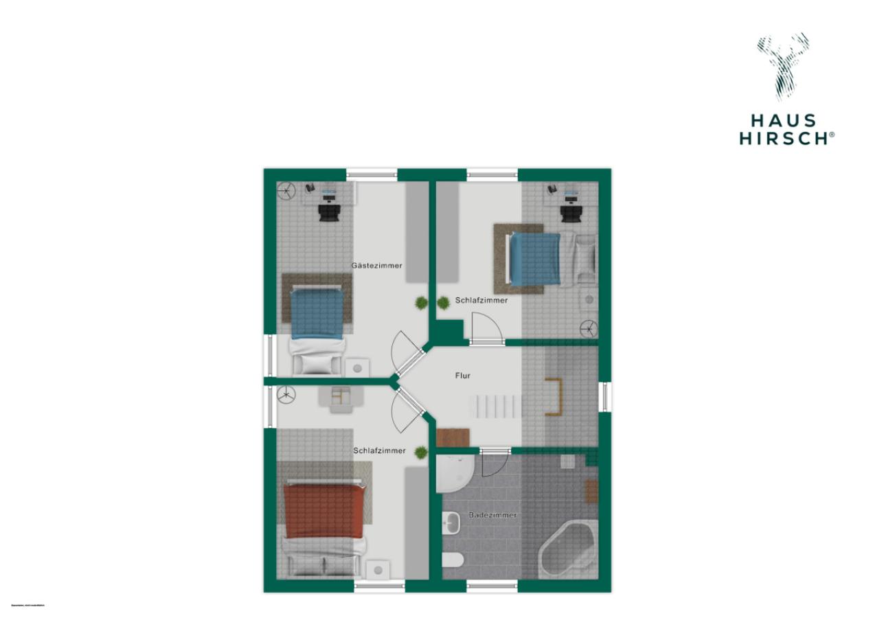 Grundriss Obergeschoss