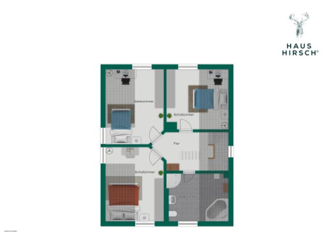 Grundriss Obergeschoss