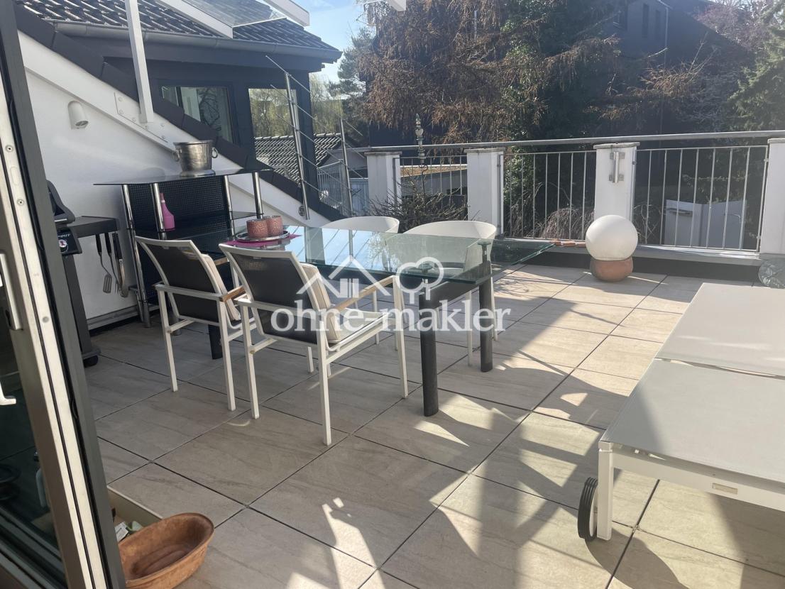 Dachterrasse südwest Lage 
