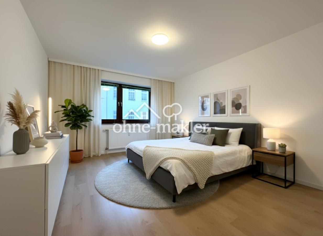 Schlafzimmer 1 (KI-möbliert)