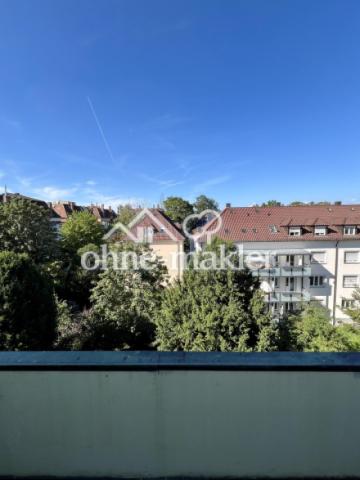 Aussicht vom Balkon