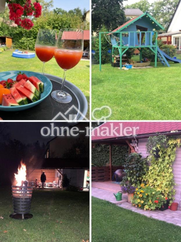 Familienleben im Garten