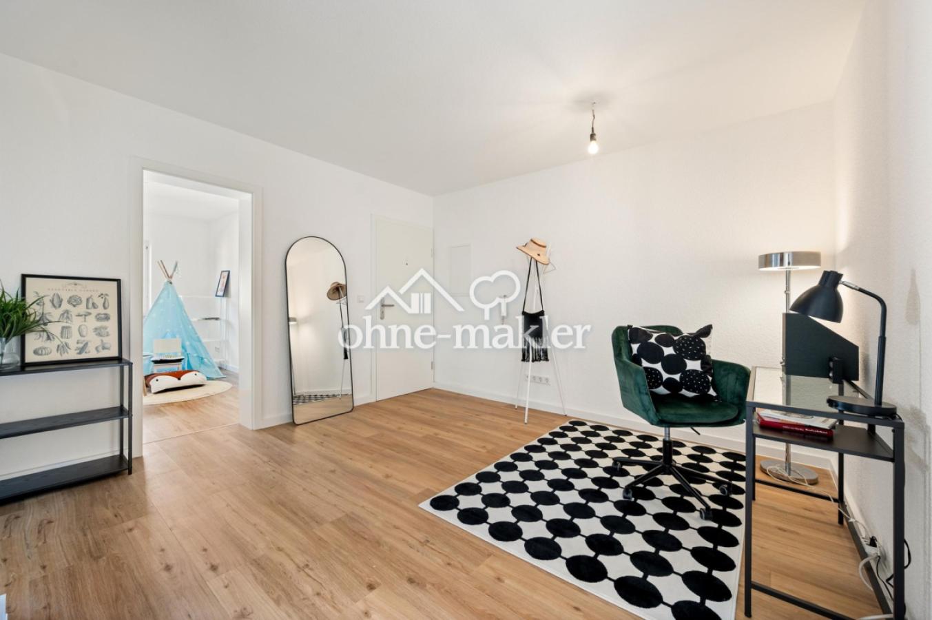 Geräumiger Eingangsbereich