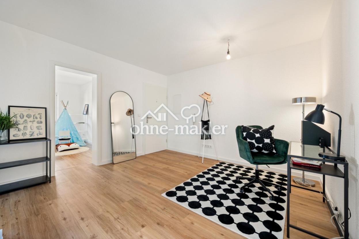 Geräumiger Eingangsbereich