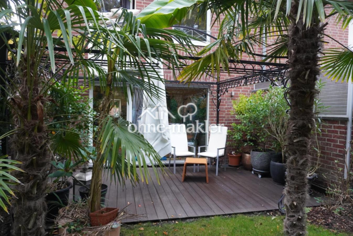 Ansicht Terrasse ohne Sitzecke