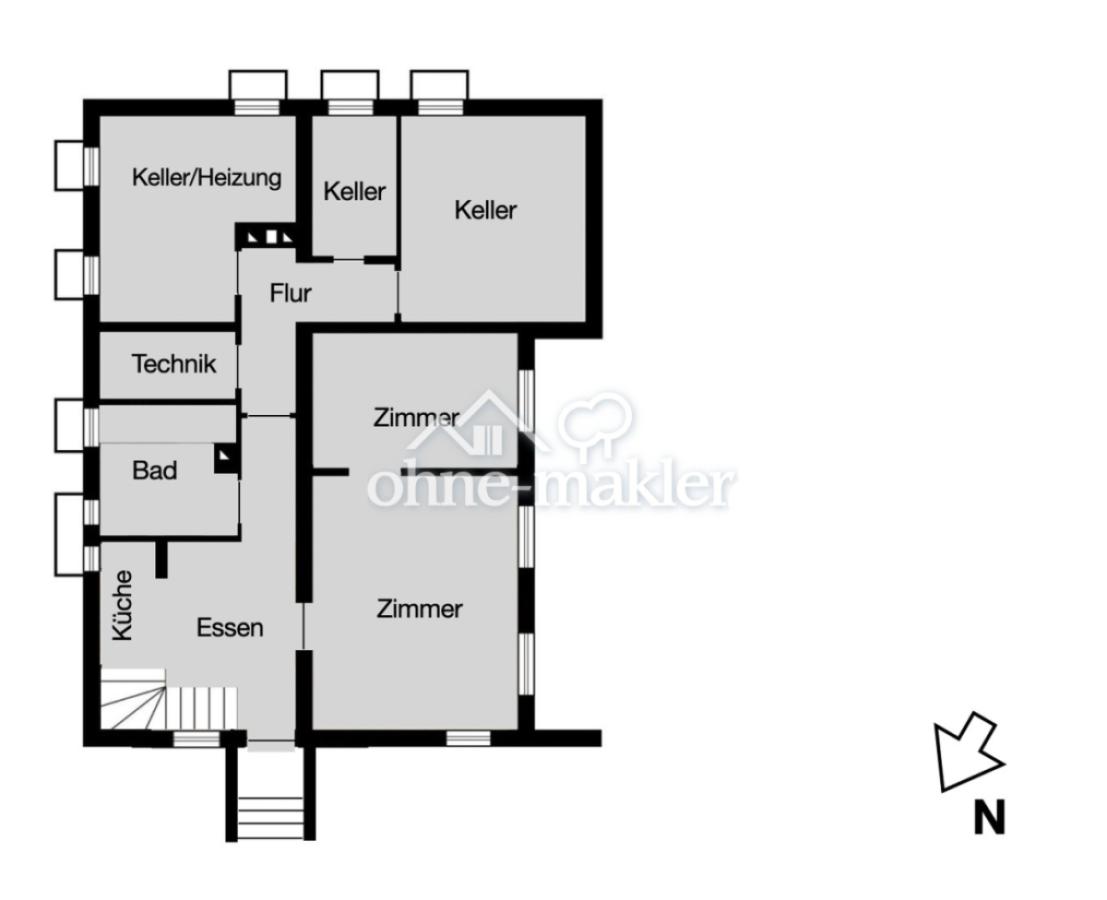 Grundriss Gartengeschoss