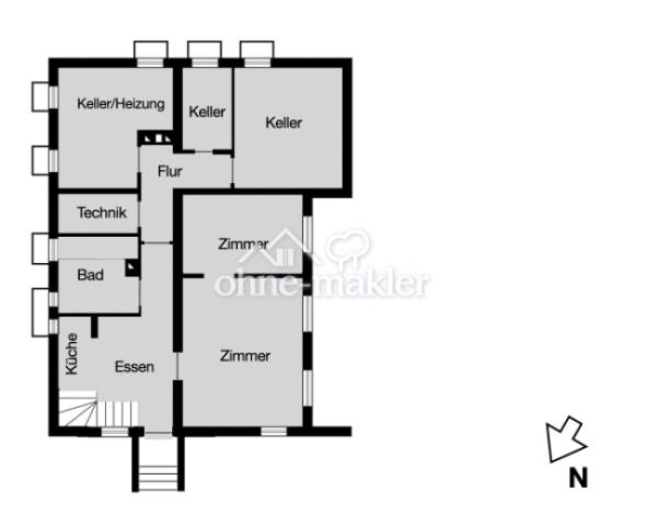Grundriss Gartengeschoss