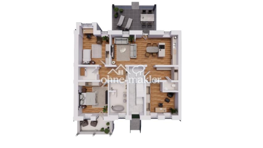 Variante 4-Zimmer-Wohnung