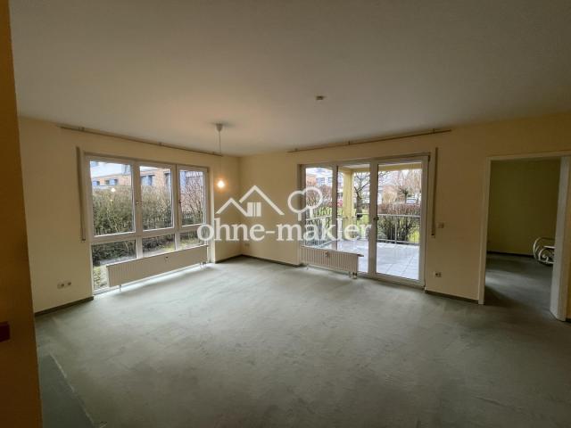 Wohnzimmer Gartenblick