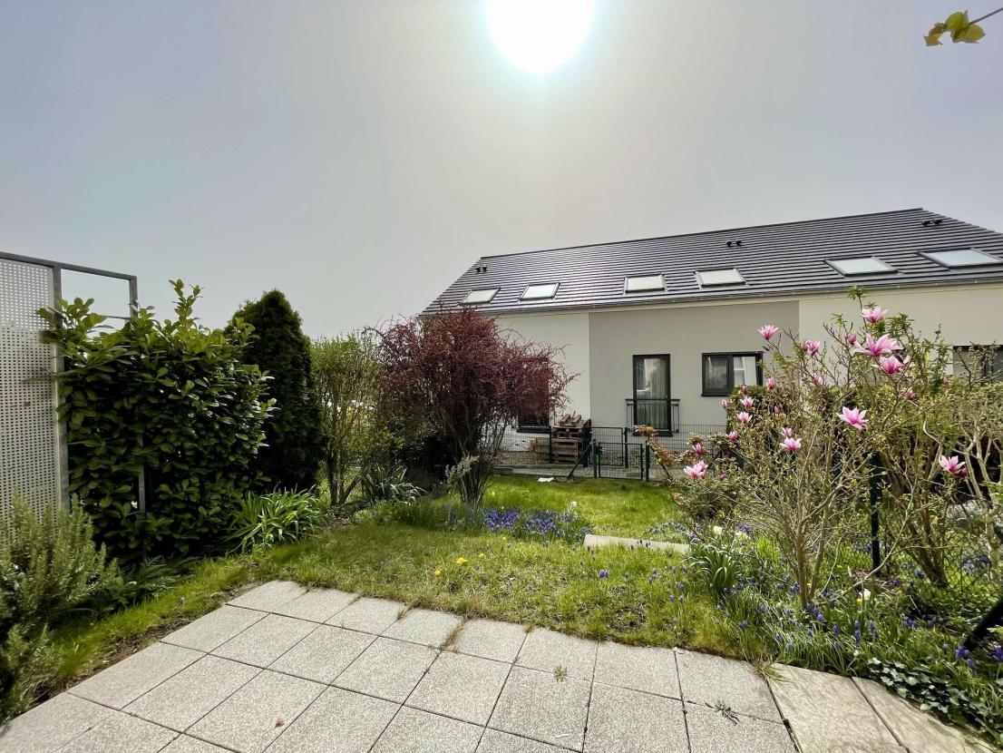 Blick auf den Garten