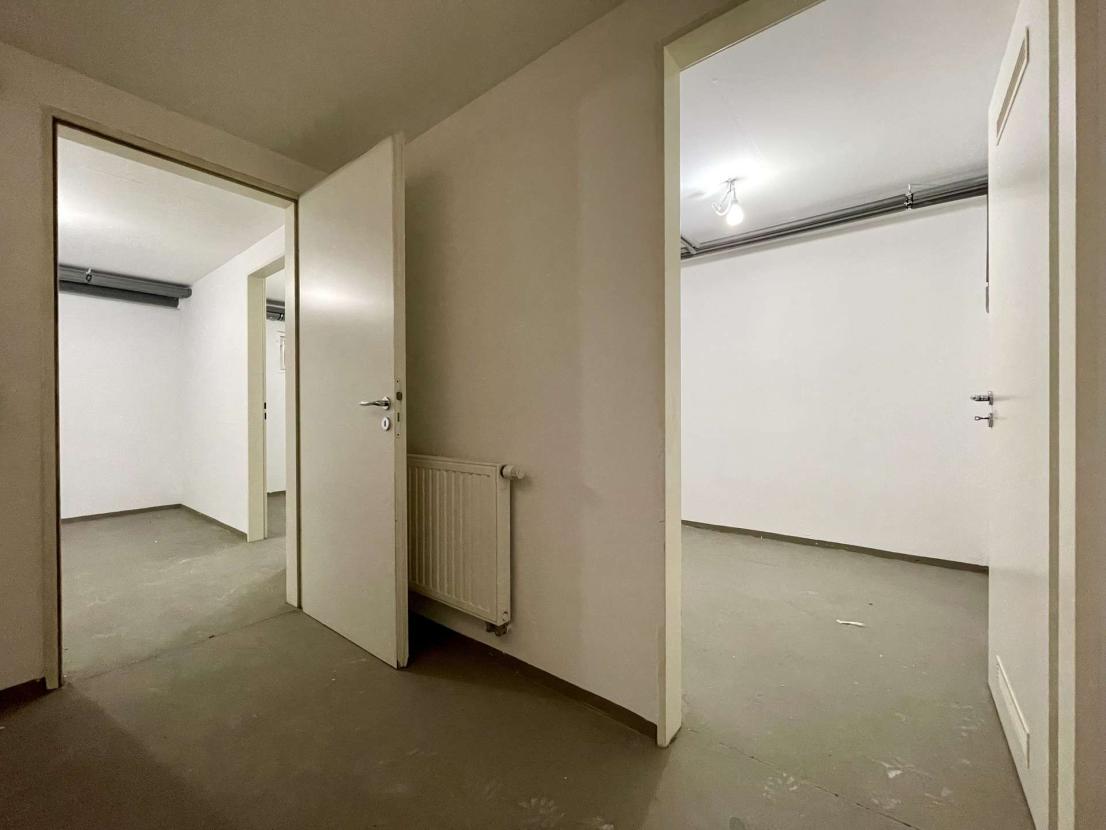 Flur vor den Kellerräumen