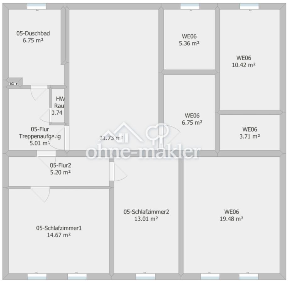 Maisonette Obergeschoss