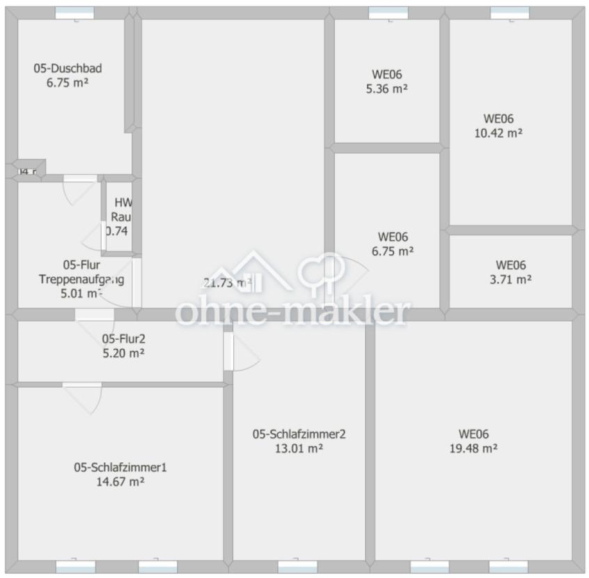 Maisonette Obergeschoss