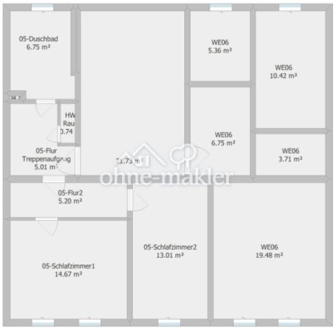 Maisonette Obergeschoss