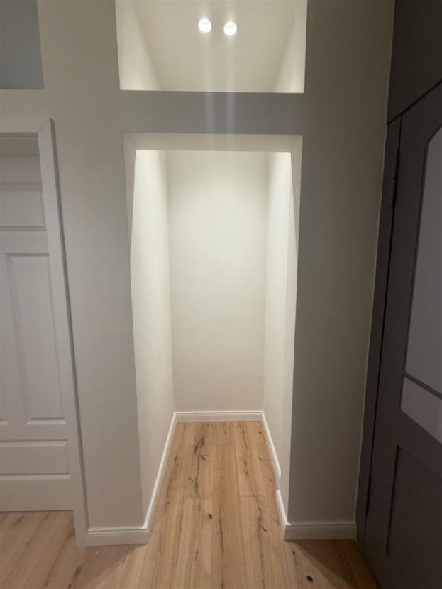 Platz für eine Garderobe