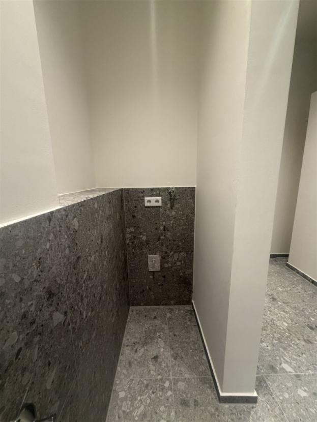 Platz für Waschmaschine und Trockner