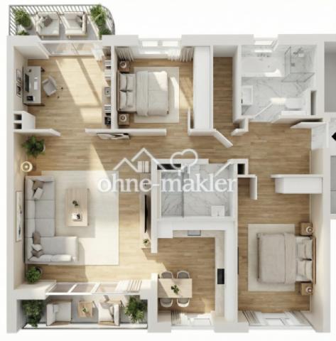 3D Einrichtungsbeispiel  